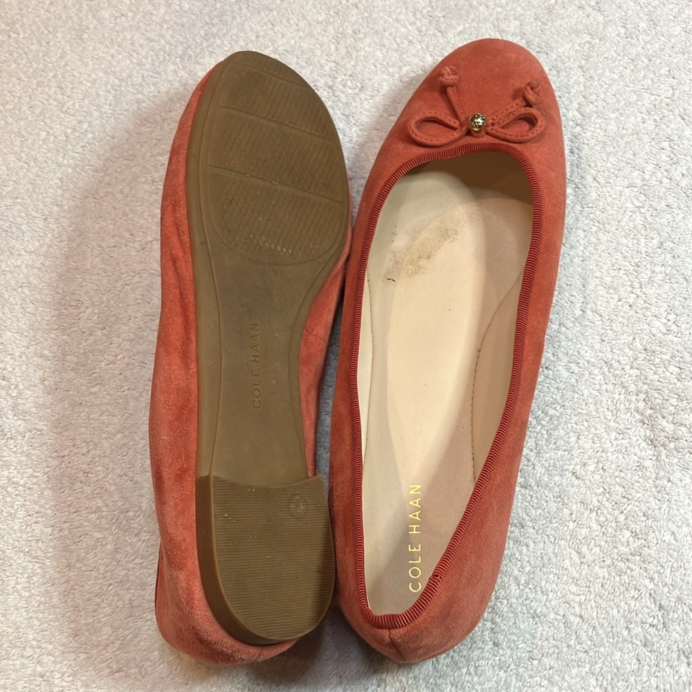 Cole Haan suede ballet flats - Picture 7 of 8